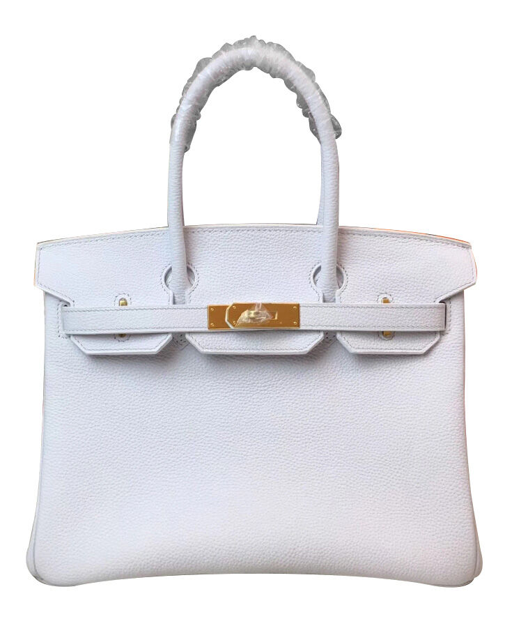 Hermes Birkin 30 Togo Leather White
