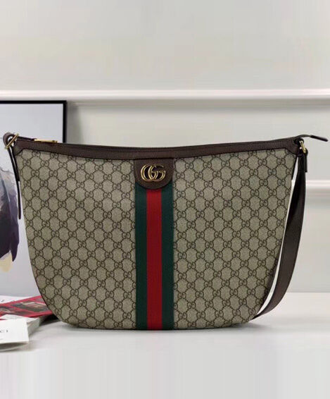 Gucci Ophidia GG shoulder bag 547939 Dark Coffee