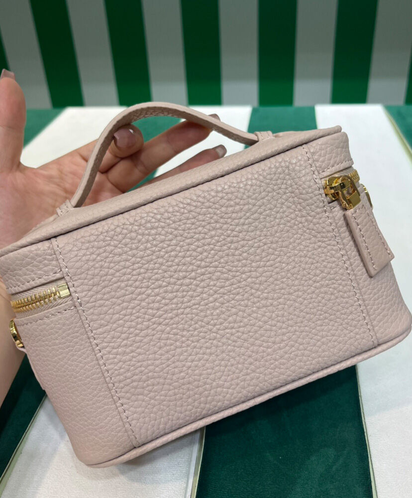 Prada Leather Mini-bag 1BH202 Pink