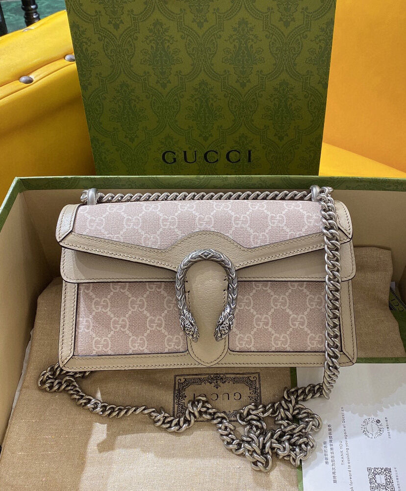 Gucci Dionysus Small GG Bag Cream