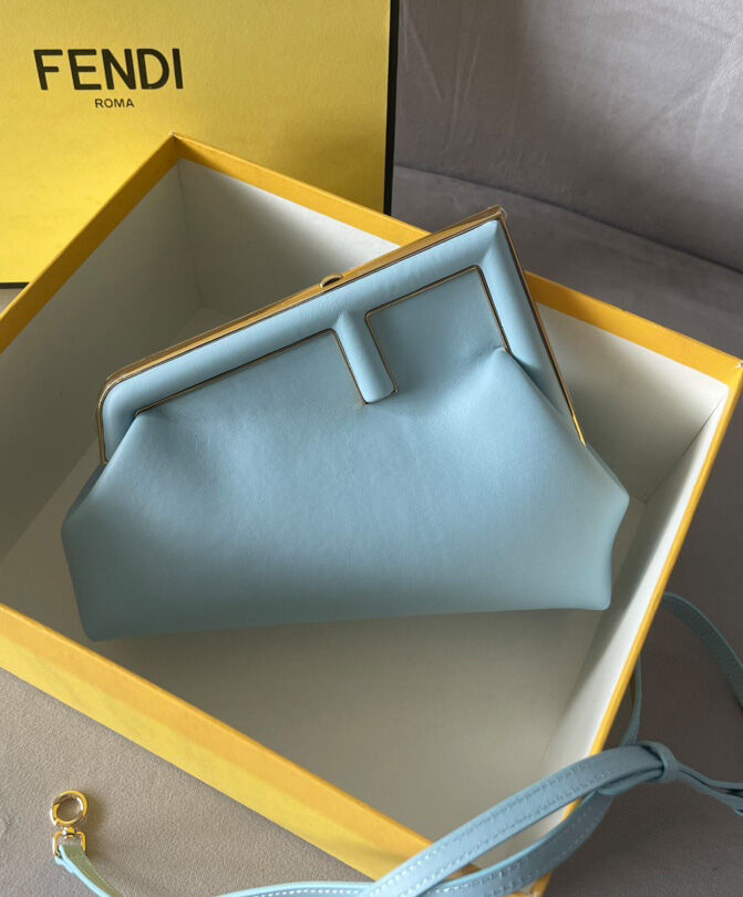 Fendi First Small 8BP129 Light Blue