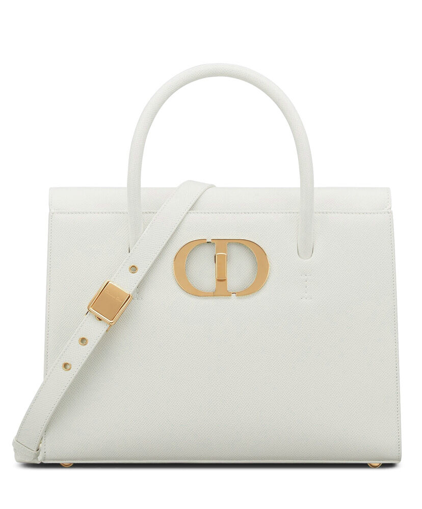 Christian Dior Large St Honore Tote Cream