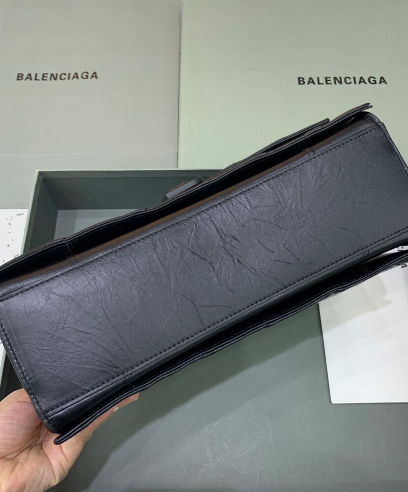 Balenciaga Crush Medium Chain Bag Quilted