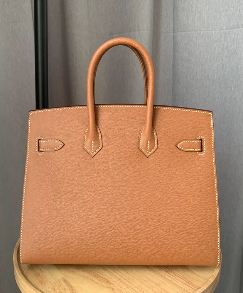Hermes Birkin 25 Bronze Epsom Light Coffee