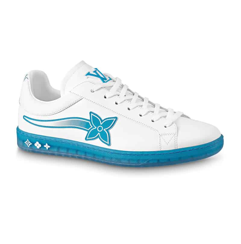 Louis Vuitton Luxembourg Samothrace Trainers In Marine   LSVT276