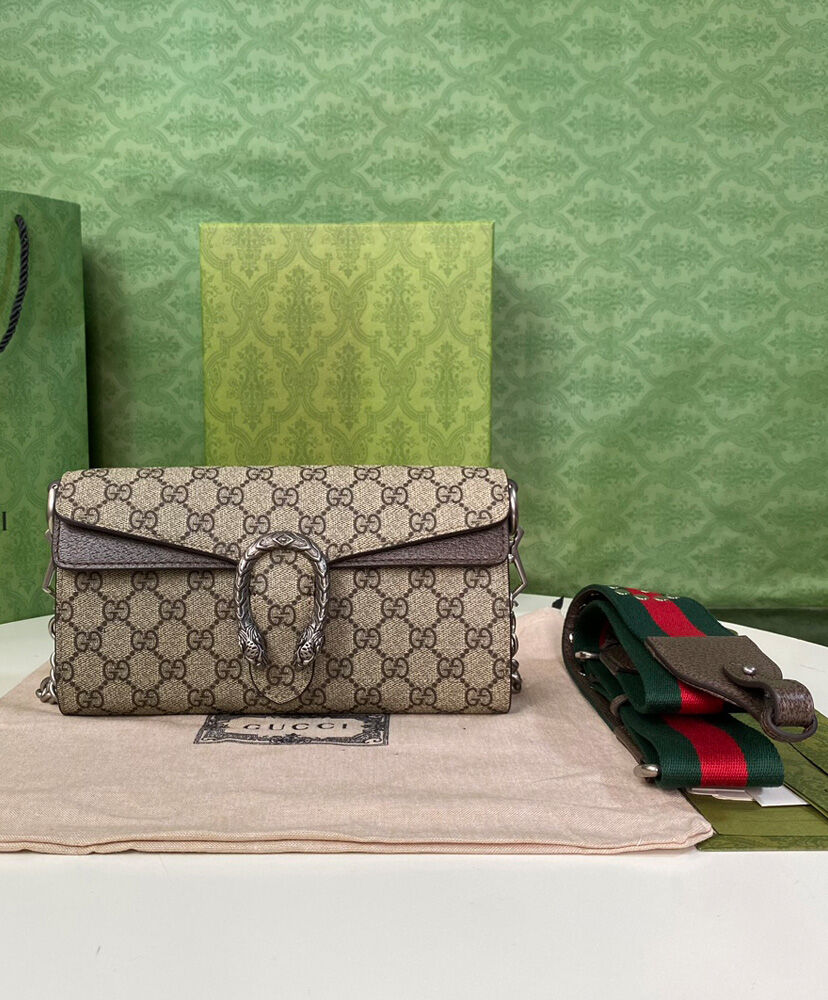 Gucci Dionysus Small Shoulder Bag 731782 Dark Coffee