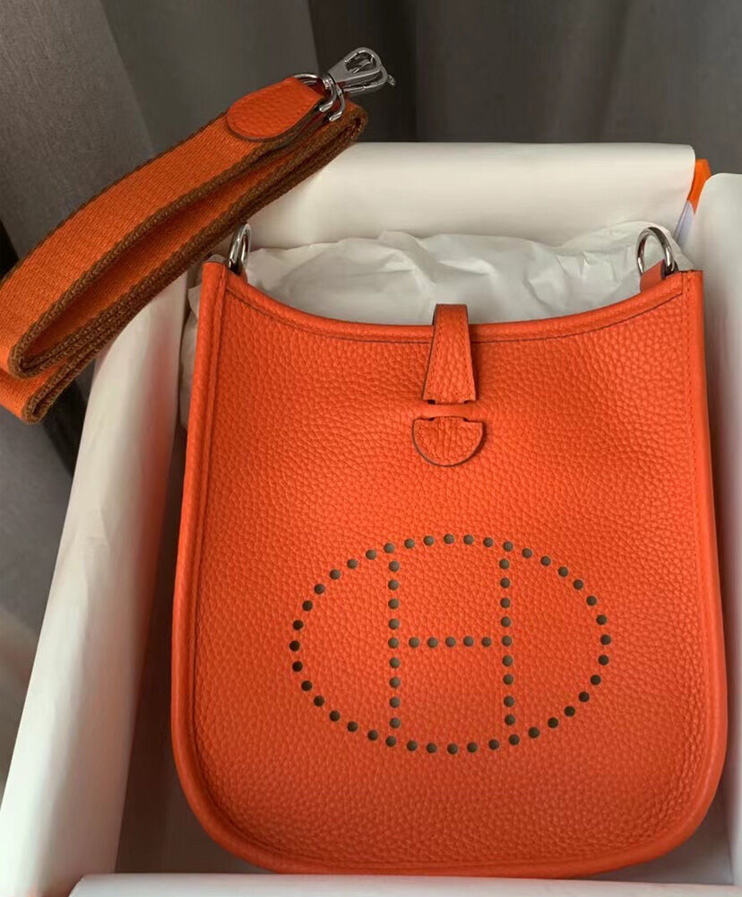 Hermes Evelyne 16 Amazone Bag Orange