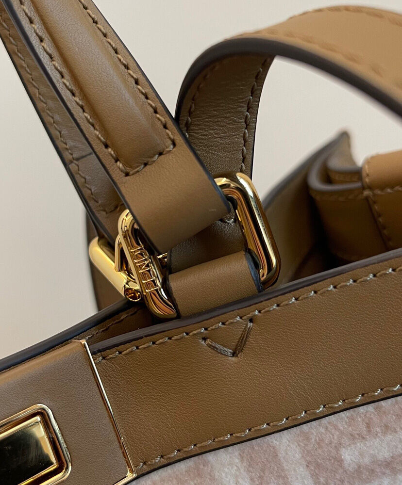 Fendi Peekaboo X-Tote 8BH374 Cream
