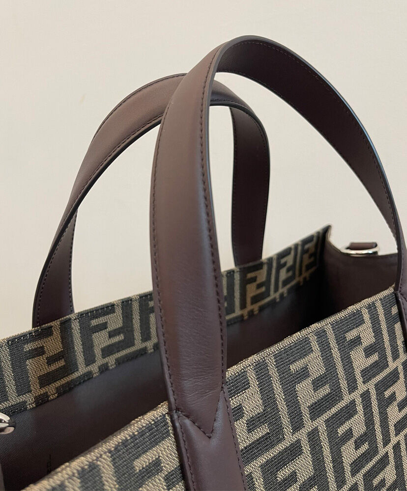Fendi Shopper 7VA390 Coffee