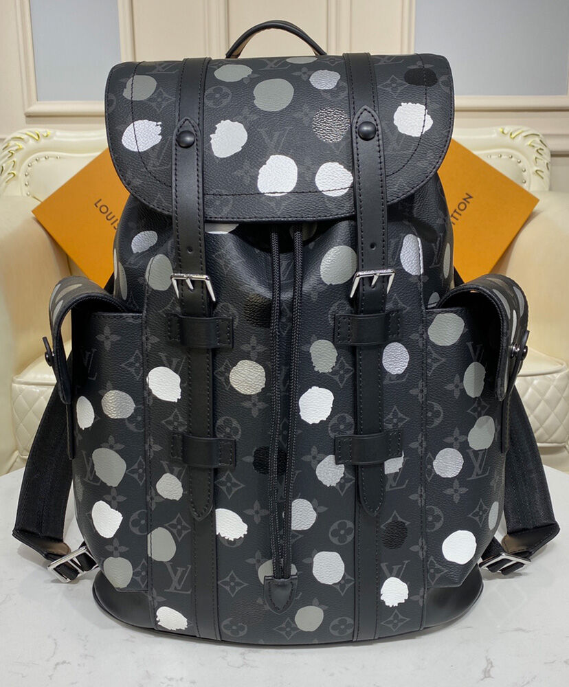 Louis Vuitton LV x YK Christopher MM M46403 Black