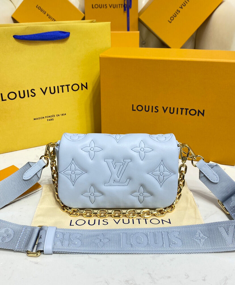 Louis Vuitton Wallet On Strap Bubblegram