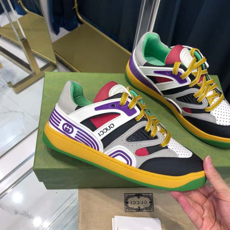 MEN S GUCCI BASKET SNEAKER   GCC073