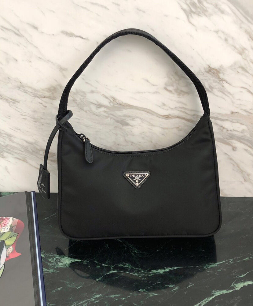Prada Re-Edition 2000 nylon mini-bag 1NE515 Black