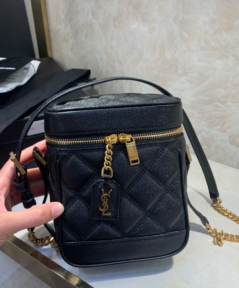 Saint Laurent 80 s Vanity Bag 649779 Black