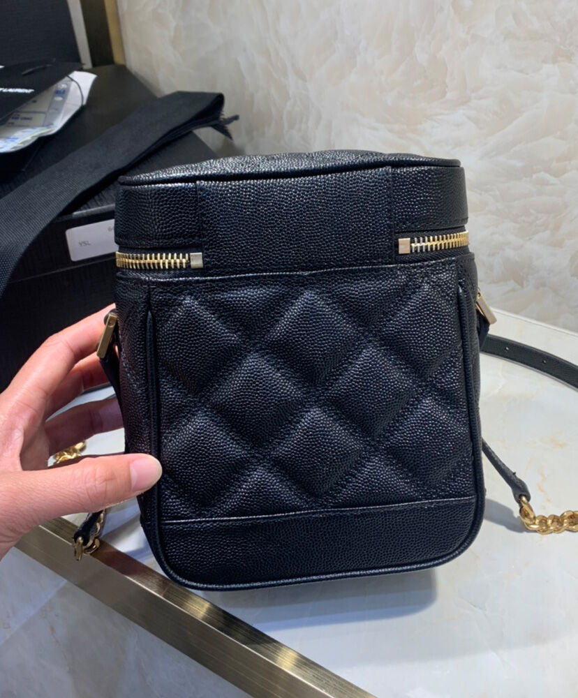 Saint Laurent 80 s Vanity Bag 649779 Black