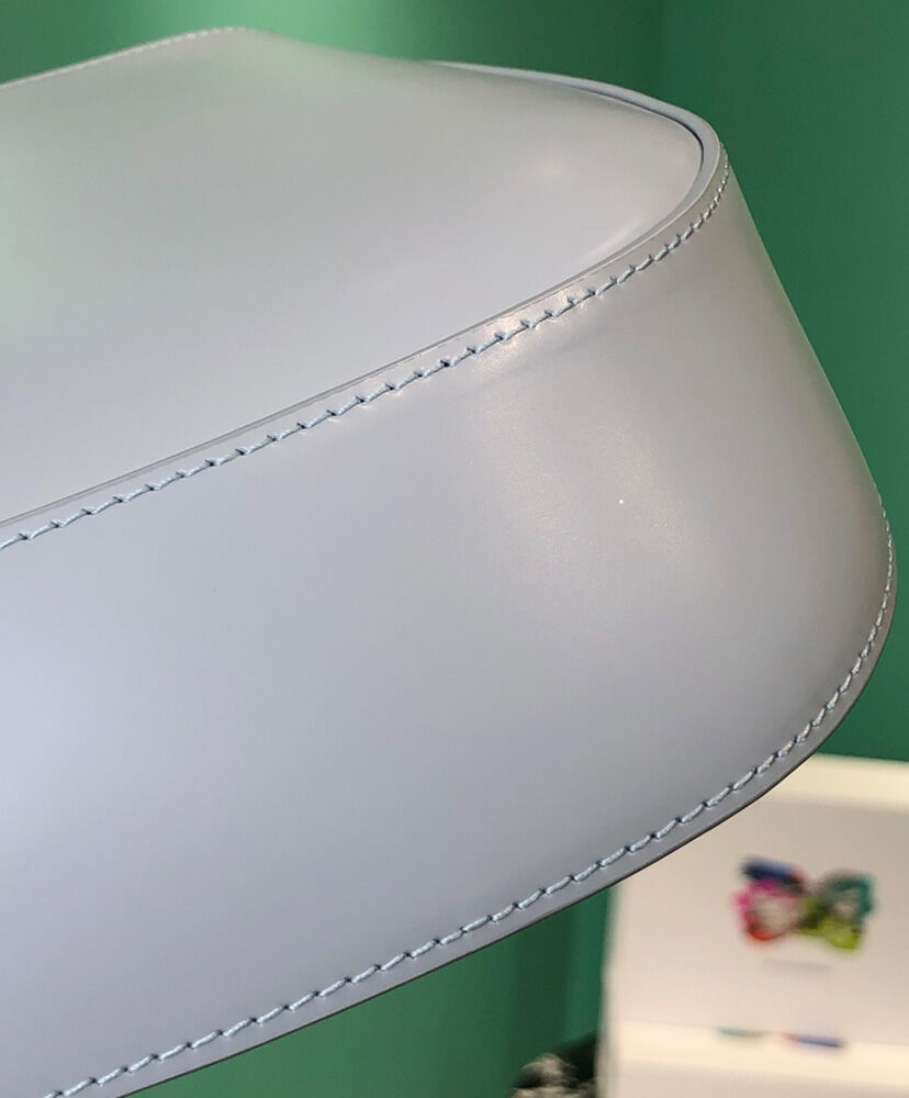 Prada Cleo Brushed Leather Shoulder Bag 1BC499  White