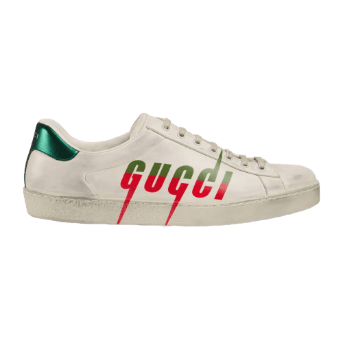 GUCCI MEN S ACE SNEAKER WITH GUCCI BLADE   GC2