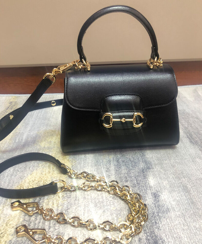 Gucci Horsebit 1955 Mini Bag 703848 Black