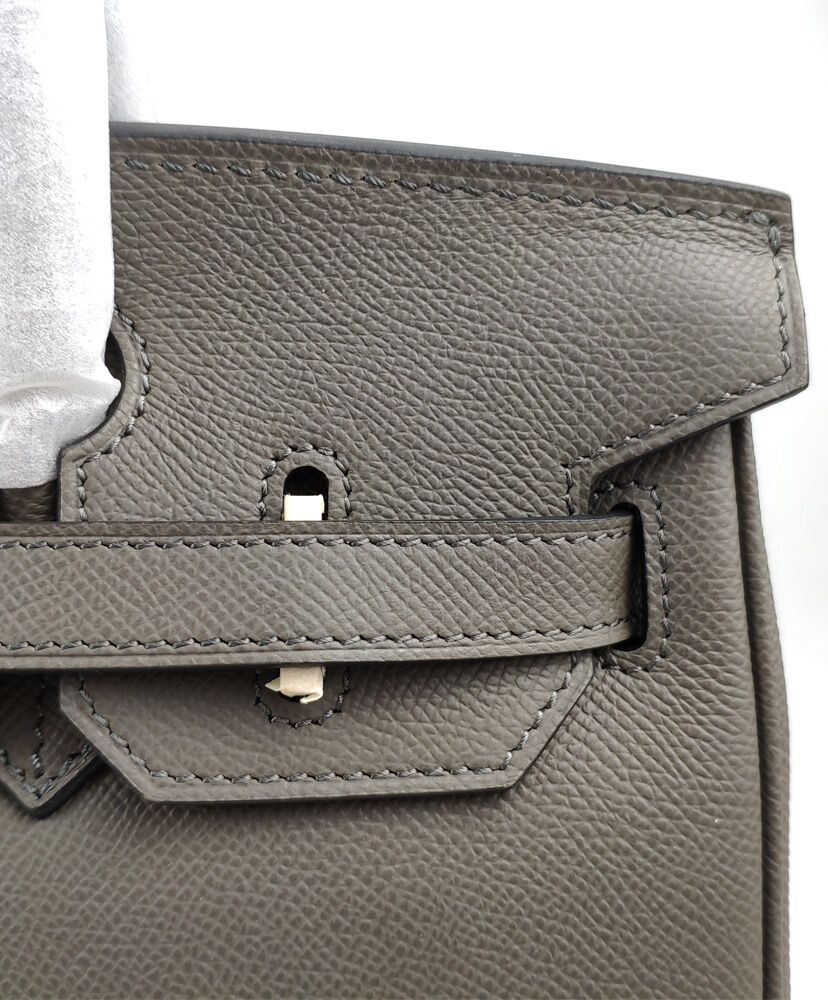 Hermes Birkin 30 Epsom Leather Gray