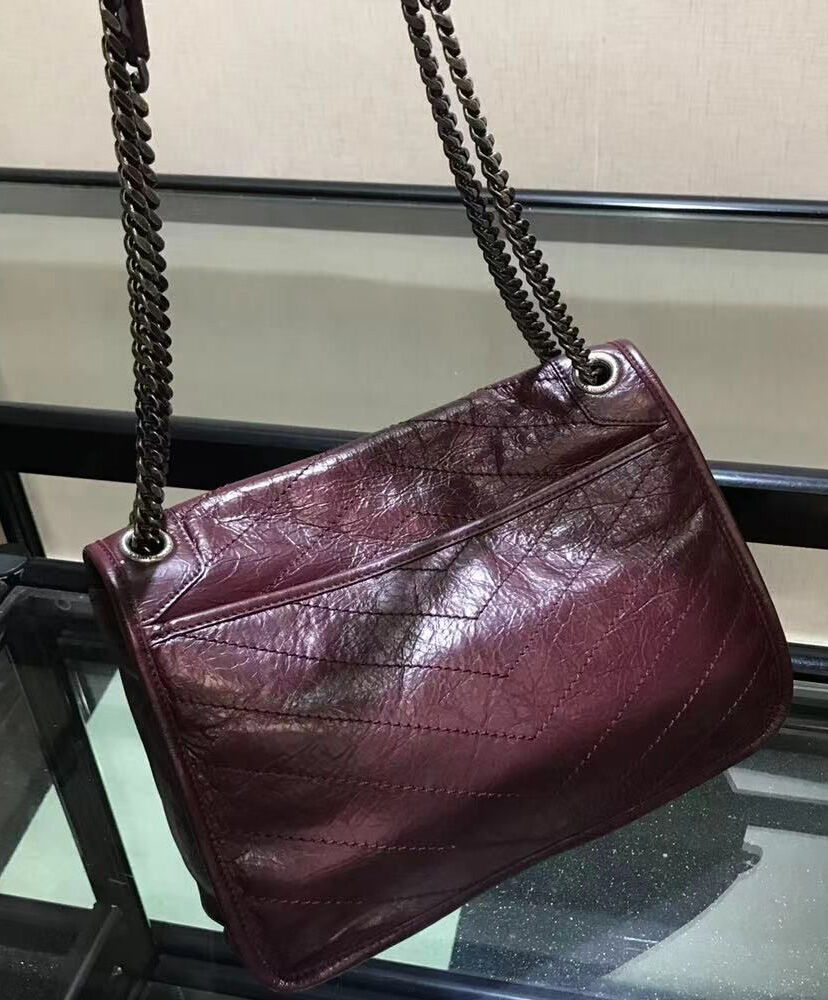 Saint Laurent Medium Niki Chain Bag 498894 Mauve