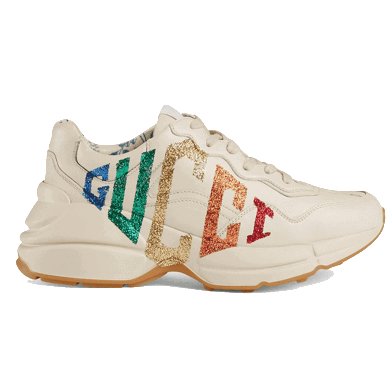 GUCCI RHYTON GLITTER SNEAKER
