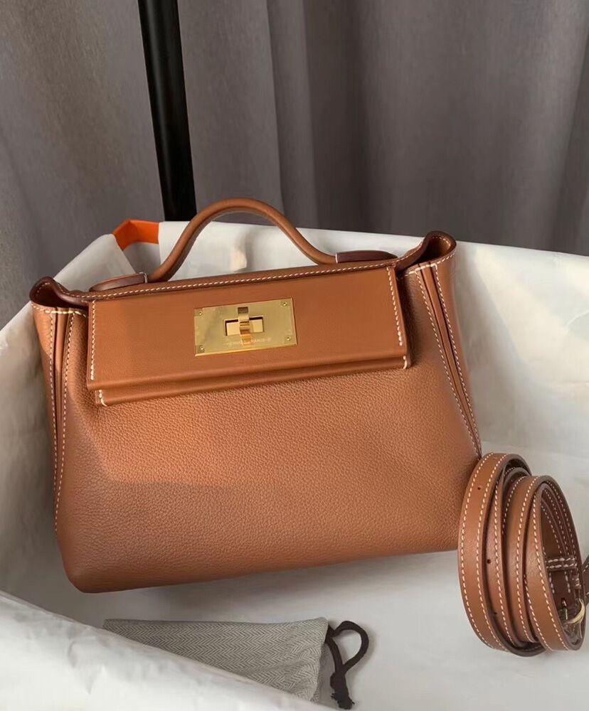 Hermes 24/24 21 Bag Light Coffee