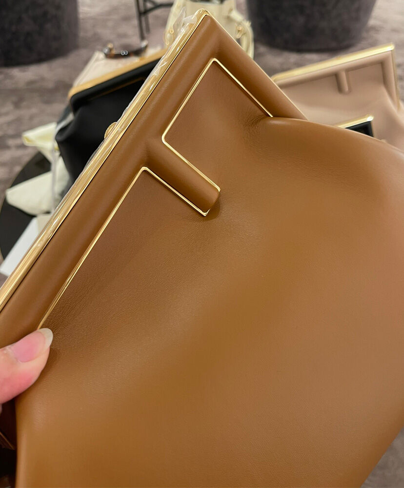 Fendi First Medium Coffee