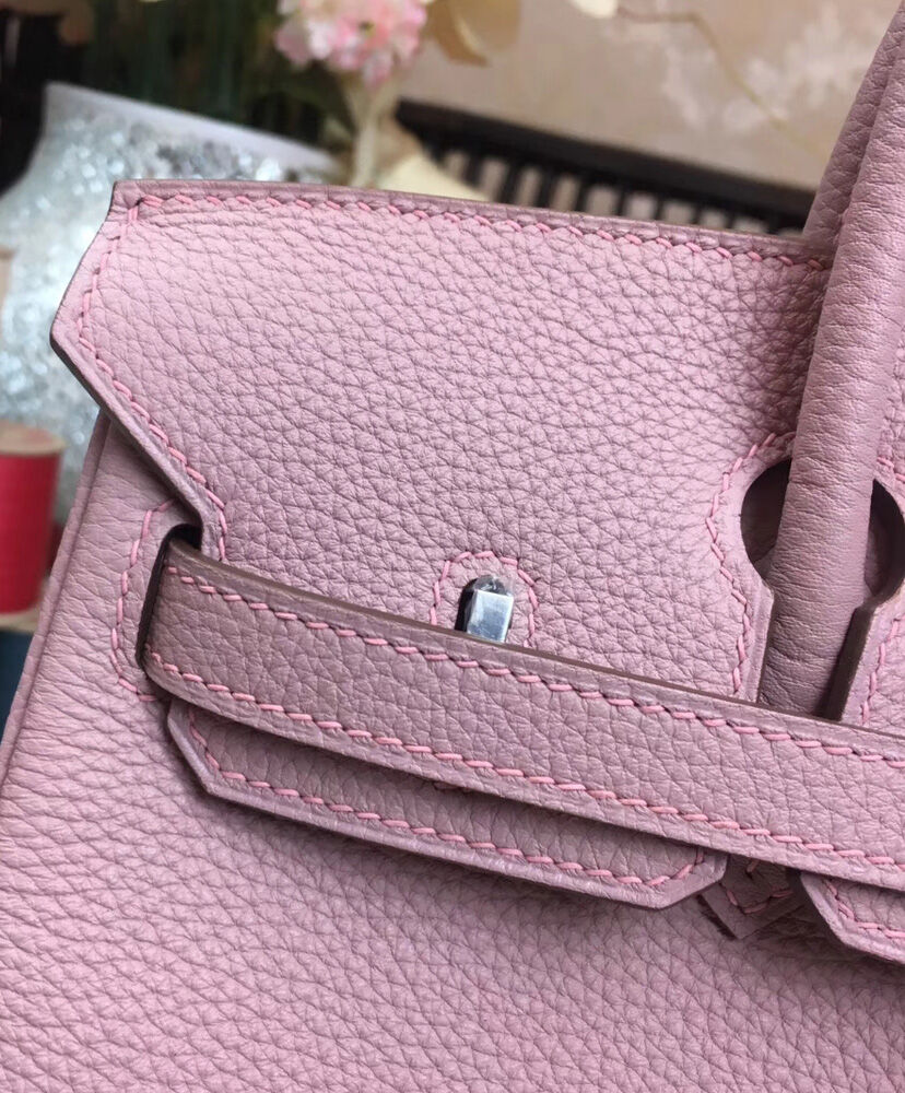 Hermes Birkin 25 Togo Leather Pink