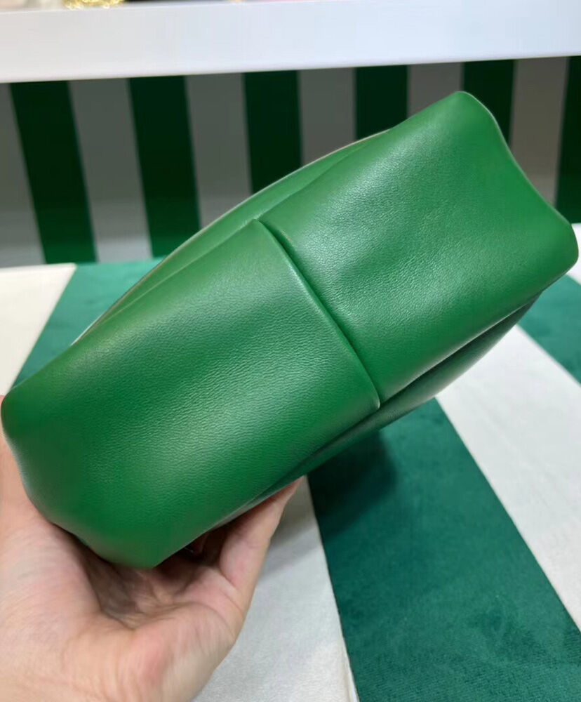 Prada Small Padded Prada Soft Nappa-leather Bag 1BA359 Green