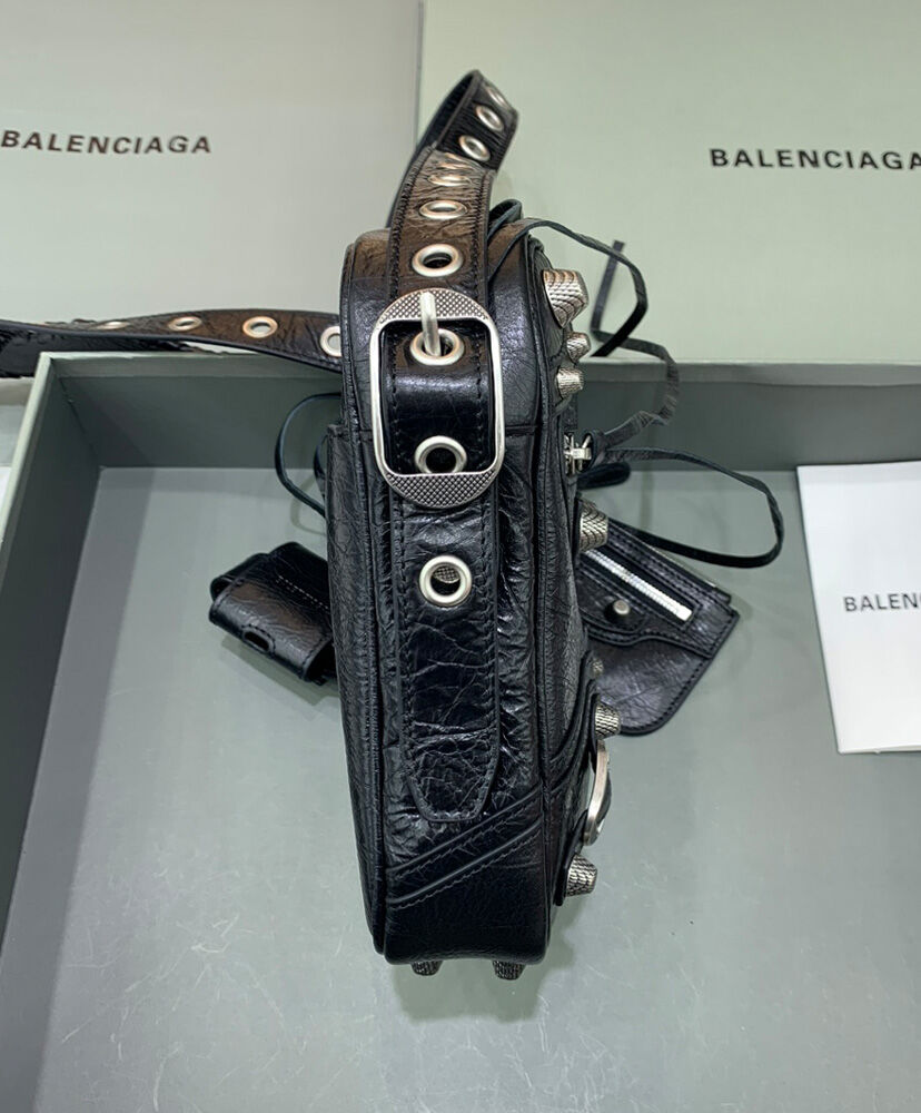 Balenciaga Le Cagole XS Flap Bag Black