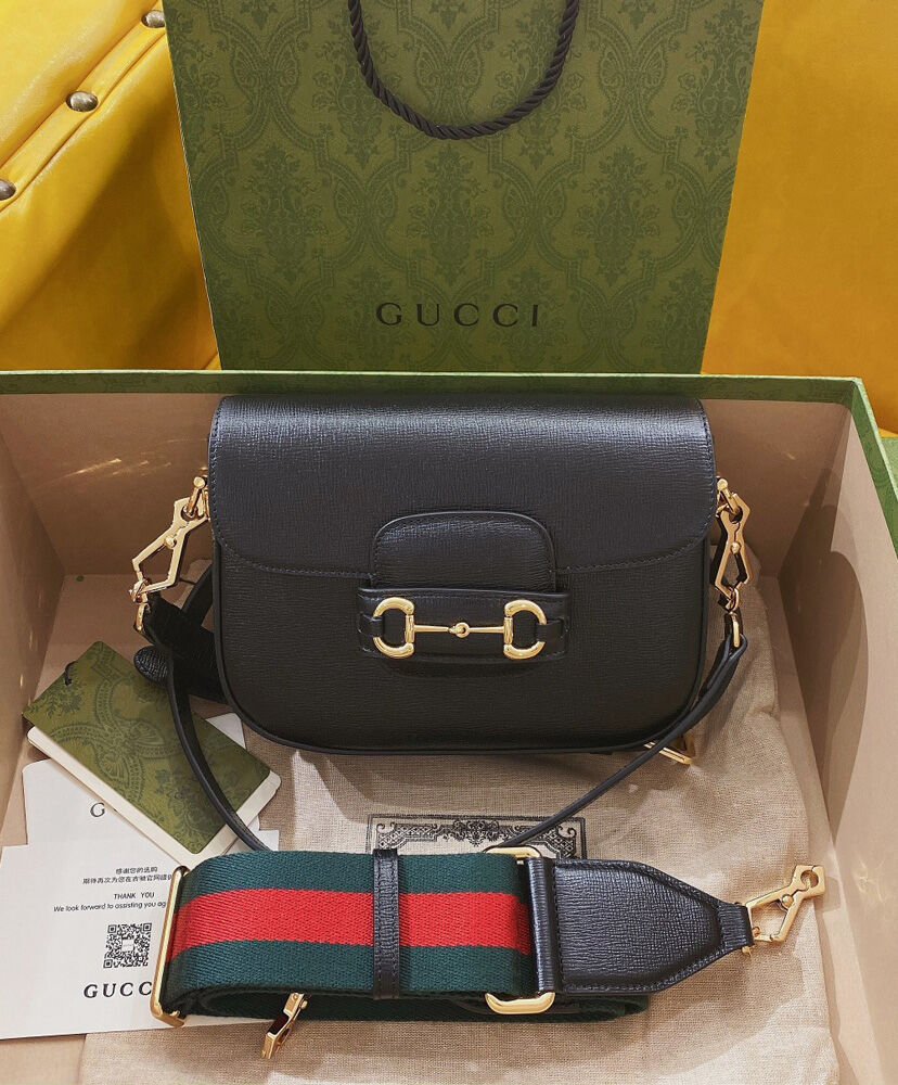 Gucci Horsebit 1955 Mini Bag 658574 Black