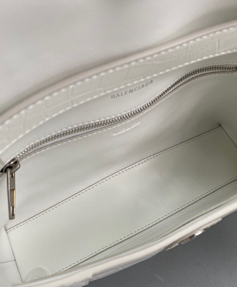 Balenciaga Downtown XS Shoulder Bag White