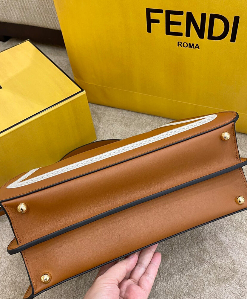 Fendi Peekaboo Iseeu Medium 8BN321 Coffee