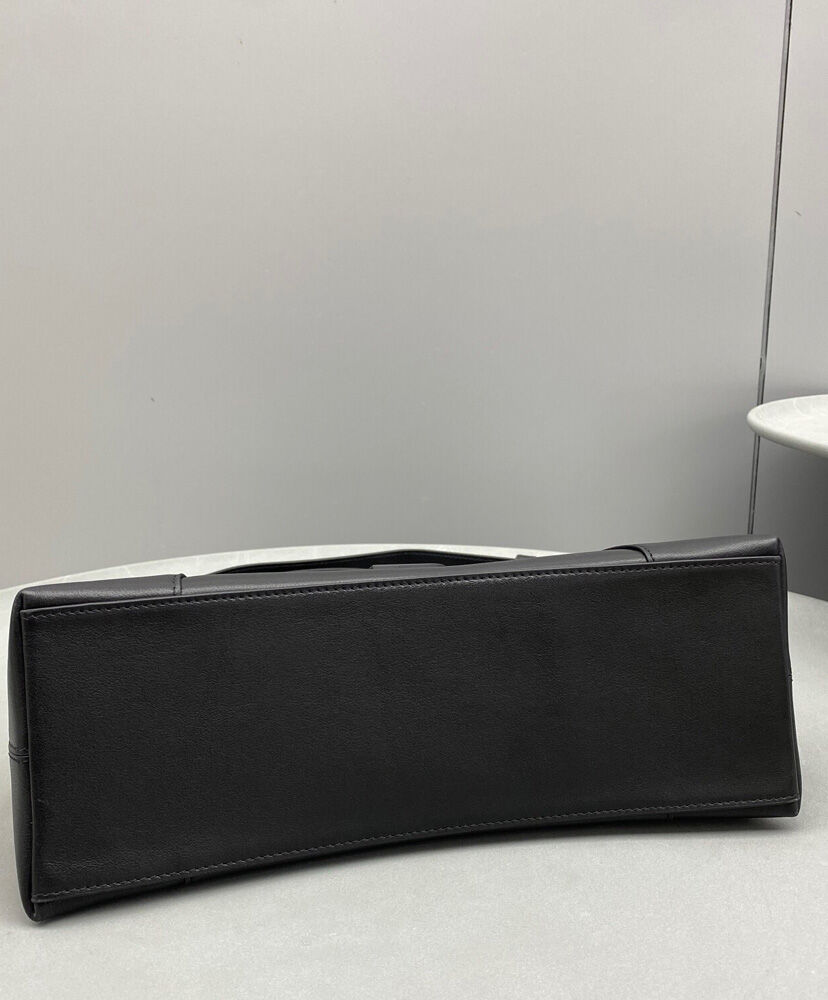 Balenciaga Downtown Medium Shoulder Bag Black