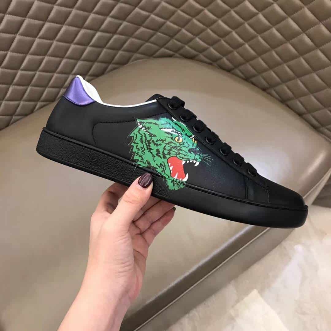GUCCI ACE PANTHER SNEAKER   GC7