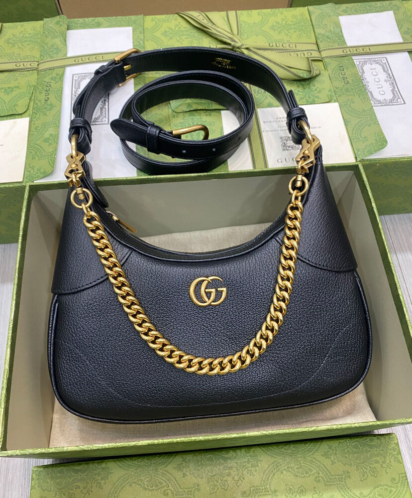 Gucci Aphrodite Small Shoulder Bag 731817 Black