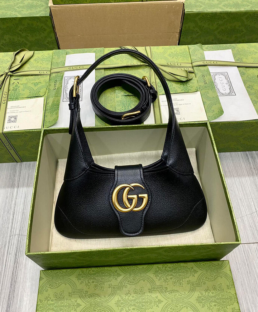 Gucci Aphrodite Small Shoulder Bag 735106 Black