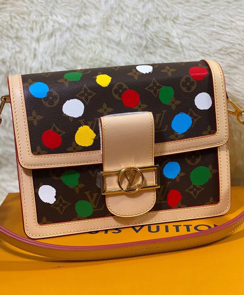 LVxYK Dauphine MM M46432 Brown