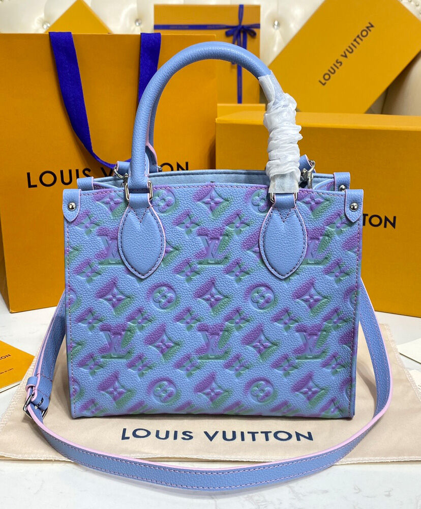 Louis Vuitton Onthego PM M46067 M46168 Blue