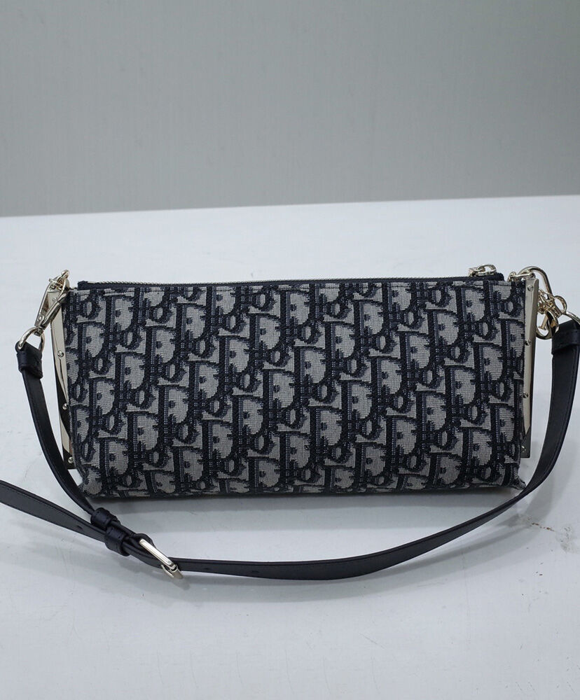 Christian Dior Club Bag Dark Blue