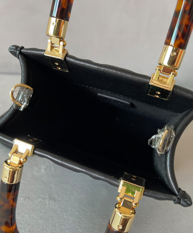 Fendi Mini Sunshine Shopper 8BS051 Black