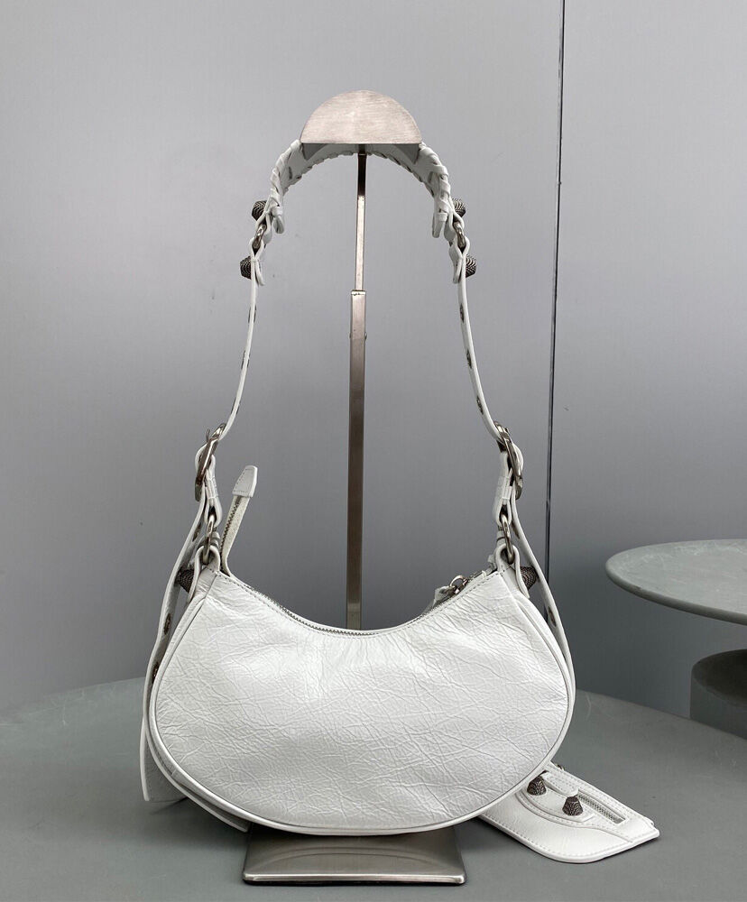 Balenciaga Le Cagole XS Shoulder Bag White