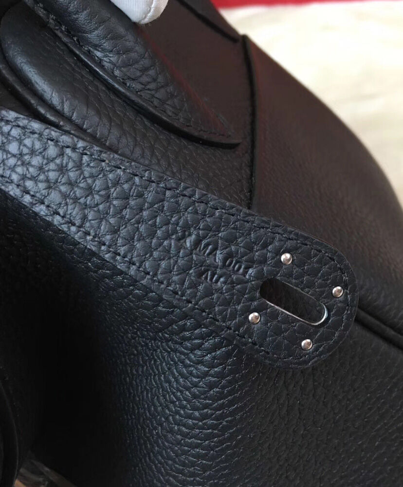 Hermes Linda Bag 26 Togo Leather Black