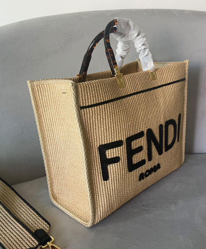 Fendi Sunshine Medium 8BH386 Apricot
