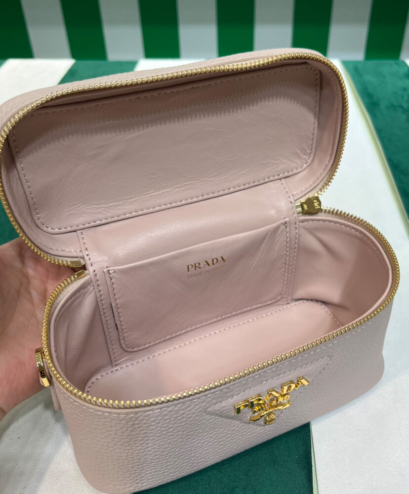 Prada Leather Mini-bag 1BH202 Pink