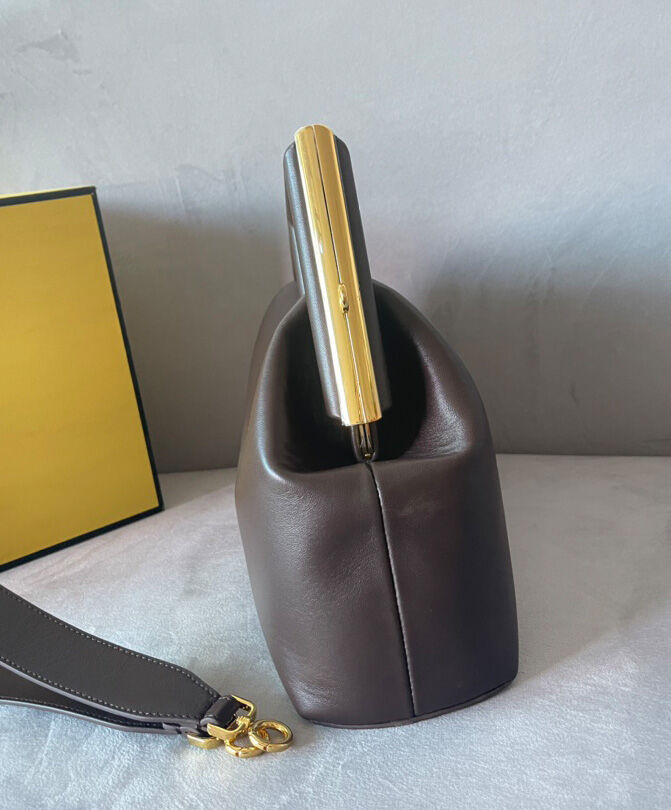Fendi First Medium Dark Coffee