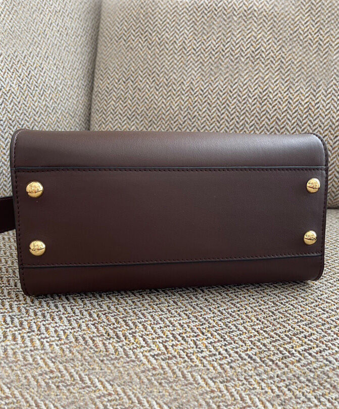 Fendi Peekaboo Mini 8BN244 Dark Coffee
