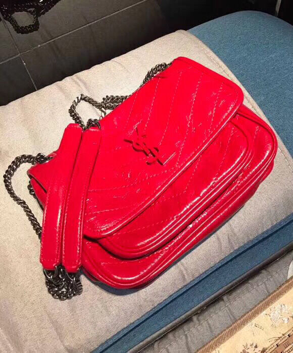 Saint Laurent Baby Niki Chain Bag 5330370 Red