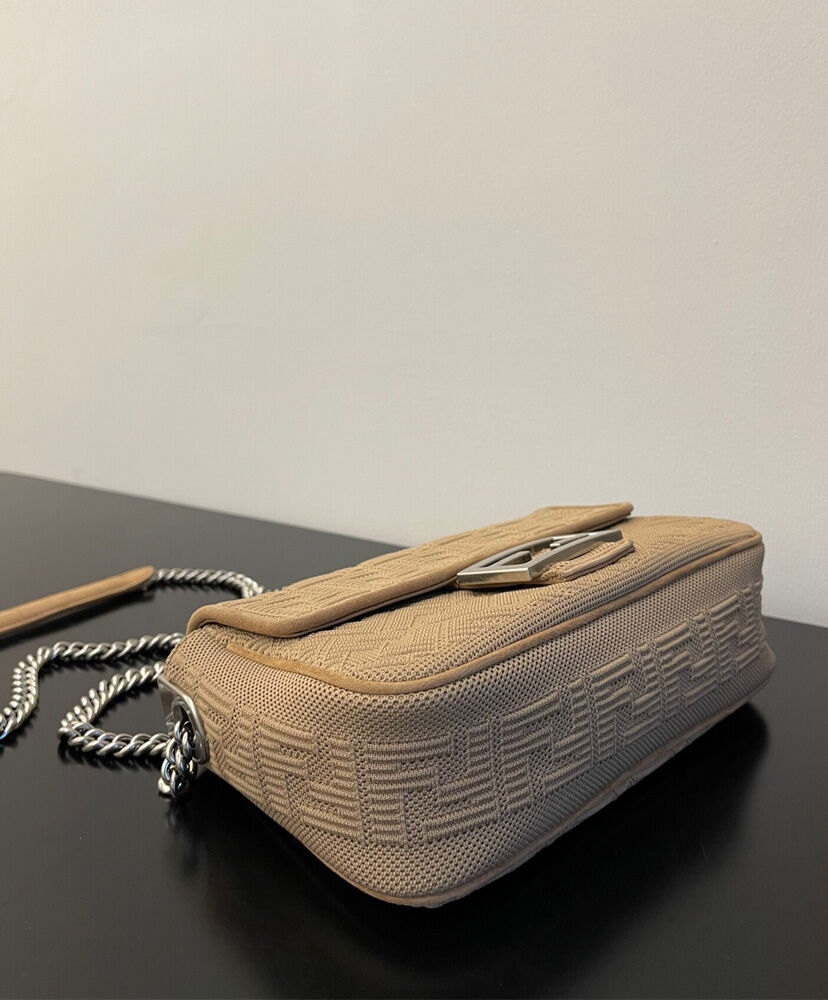 Fendi Midi Baguette Chain 8BR793 Gray
