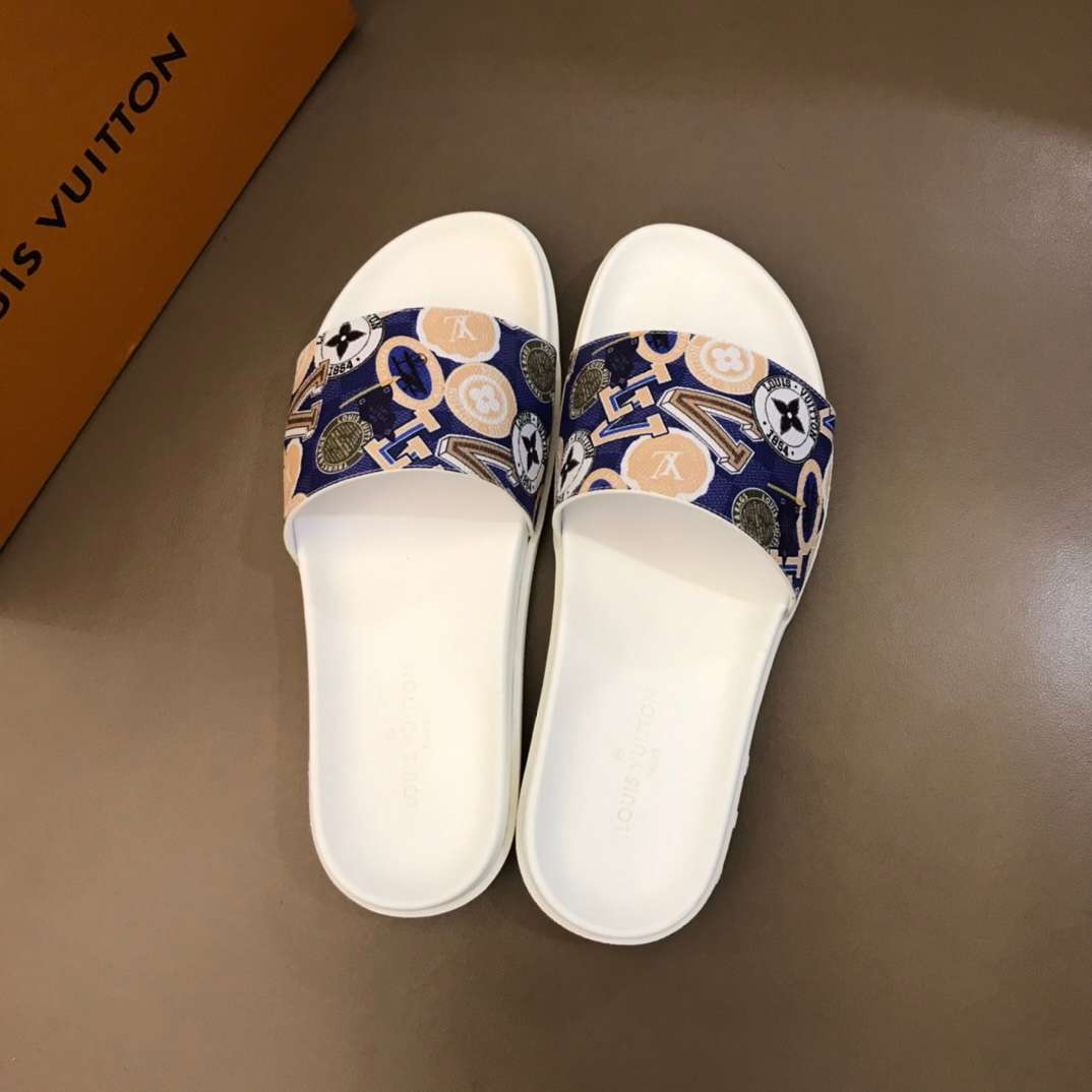 LOUIS VUITTON MEN SLIDES   LVS50